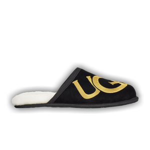 UGG Scuff Slipper 'Logo - Black Gold'