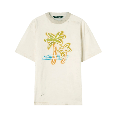 Palm Angels Palm Neon Tee 'Off White/Multicolor'