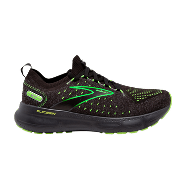 Brooks Glycerin StealthFit 20 'Black Green Gecko'