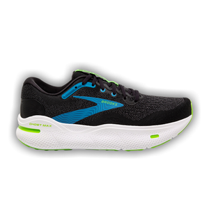 Brooks Ghost Max 'Black Atomic Blue'