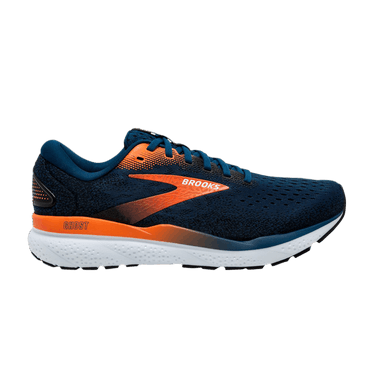 Brooks Ghost 16 'Blue Opal Nasturtium'