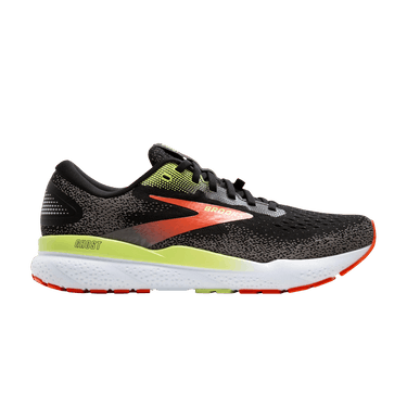 Brooks Ghost 16 GORE-TEX 'Black Mandarin Red Green'