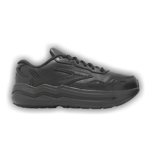 Brooks Ghost Max Leather 2E Wide 'Triple Black'