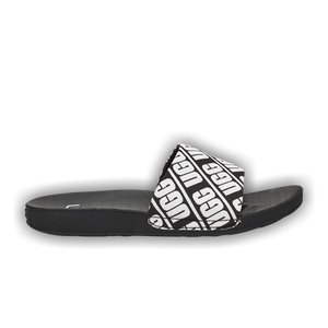 UGG Beach Slide Kids 'Repeat Graphic - Black White'