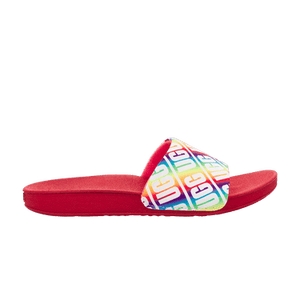UGG Beach Slide Kids 'Repeat Graphic - Rainbow'