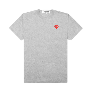 Comme des Garçons PLAY x Invader Heart Tee 'Grey'