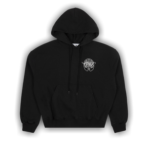Off-White Hand Arrow Boxy Hoodie 'Black/White'