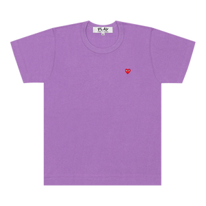 Comme des Garçons PLAY Small Heart T-Shirt 'Purple'