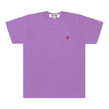 Comme des Garçons PLAY Small Heart T-Shirt 'Purple'