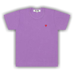 Comme des Garçons PLAY Small Heart T-Shirt 'Purple'