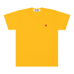 Comme des Garçons PLAY Small Heart T-Shirt 'Yellow'