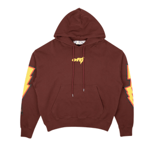 Off-White Thunder Stable Skate Hoodie 'Yellow'