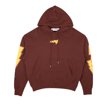 Off-White Thunder Stable Skate Hoodie 'Yellow'