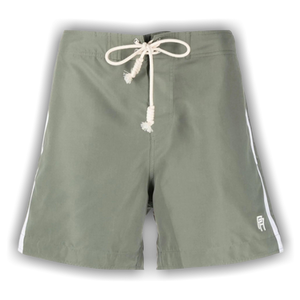 Palm Angels Monogram Swimshort 'Mlitary/White'