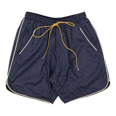 Rhude Checker PJ Short 'Navy'