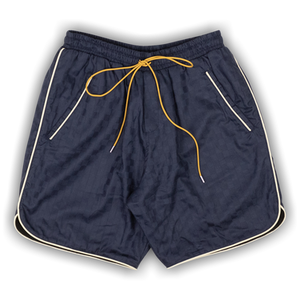 Rhude Checker PJ Short 'Navy'
