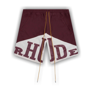 Rhude Yachting Short 'Maroon/White'