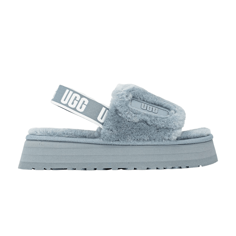 UGG Wmns Disco Slide Sandal 'Ash Fog Grey' 1112258 AFG