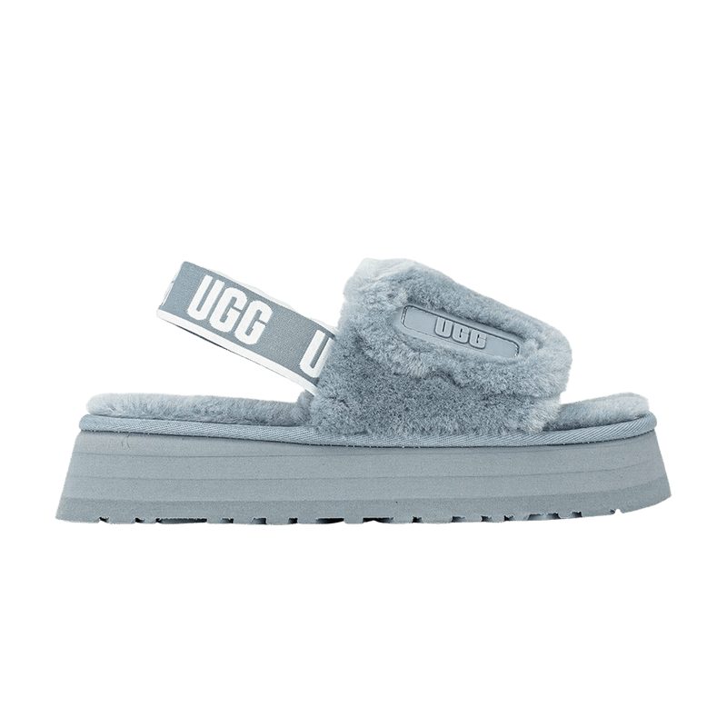 UGG Wmns Disco Slide Sandal 'Ash Fog Grey' 1112258 AFG