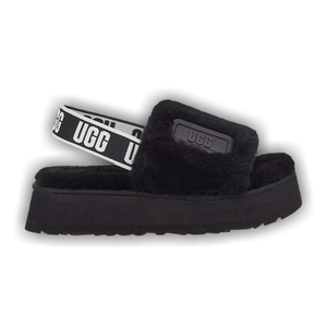UGG Wmns Disco Slide Sandal 'Black'
