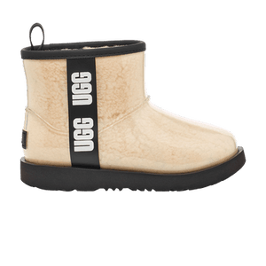 UGG Classic Clear Mini II Boot Kids 'Natural Black'