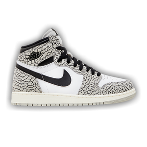 Air Jordan 1 Retro High OG GS 'White Cement'