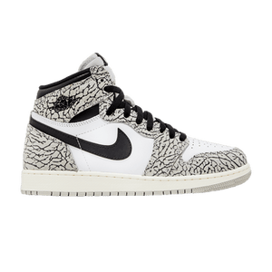 Air Jordan 1 Retro High OG GS 'White Cement'