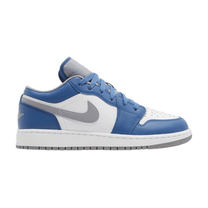 Air Jordan 1 Low GS 'True Blue Cement'