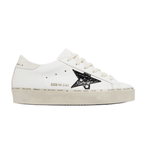 Golden Goose Wmns Hi Star 'White Black Crocodile'