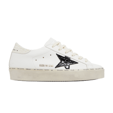 Golden Goose Wmns Hi Star 'White Black Crocodile'