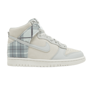 Nike Dunk High SE GS 'Mint Plaid'