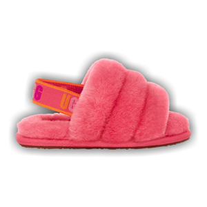 UGG Fluff Yeah Slide Toddler 'Strawberry Sorbet Multi'