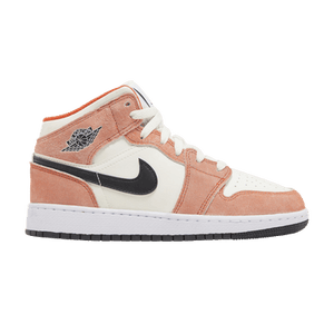 Air Jordan 1 Mid SE GS 'Orange Suede'