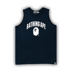 BAPE Bathing Ape Tank Top 'Navy'