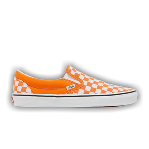 Vans Classic Slip-On 'Orange Tiger Checkerboard'