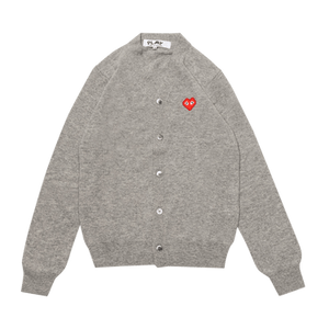 Comme des Garçons PLAY x Invader Cardigan 'Grey'
