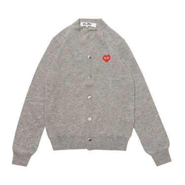 Comme des Garçons PLAY x Invader Cardigan 'Grey'
