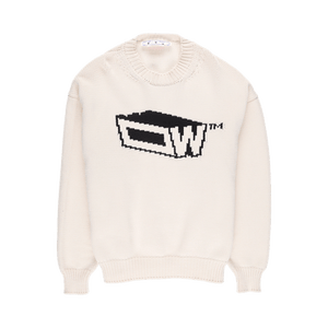 Off-White Graffiti Zine Crewneck 'Off White'