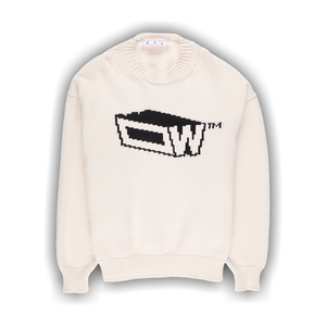 Off-White Graffiti Zine Crewneck 'Off White'