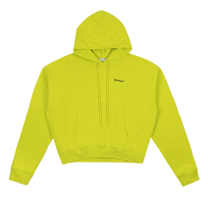 Off-White Caravaggio Arrows Hoodie 'Lime/Black'