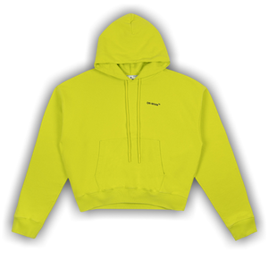 Off-White Caravaggio Arrows Hoodie 'Lime/Black'