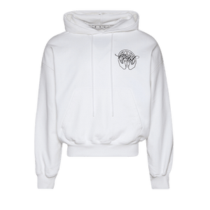 Off-White Hand Arrow Boxy Hoodie 'White/Black'