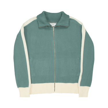Rhude RB Knit Track Jacket 'Ivory/Sage'