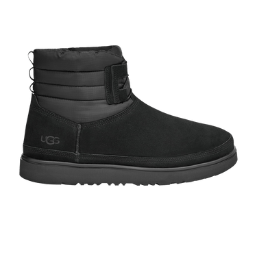 UGG Classic Mini Lace-Up Weather Boot 'Black'