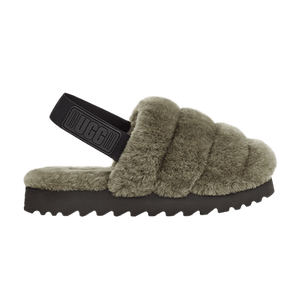 UGG Wmns Super Fluff Slipper 'Burnt Olive'