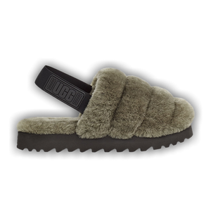 UGG Wmns Super Fluff Slipper 'Burnt Olive'
