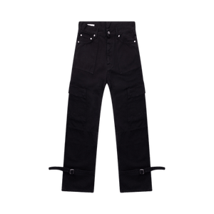 Off-White Wave Off Canvas Cargo Pant 'Black'