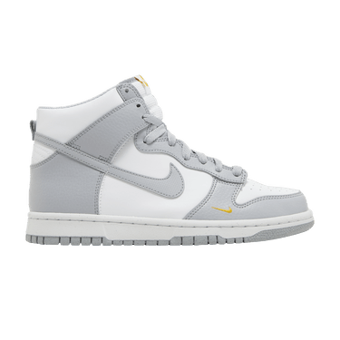 Nike Dunk High Next Nature GS 'Wolf Grey Marigold'