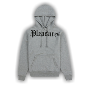 Pleasures Pub Hoodie 'Heather Grey'