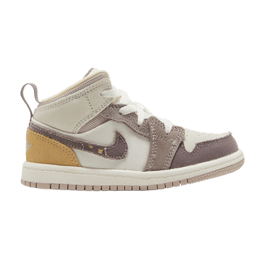 Air Jordan 1 Mid SE Craft TD 'Inside Out - Taupe Haze'